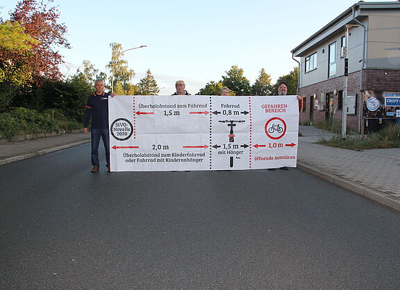 Plakat auf der Möllner Straße